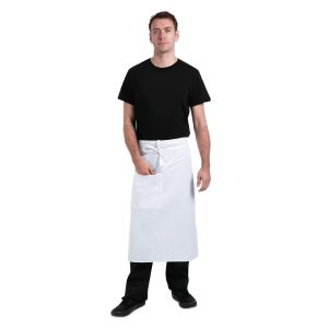 Chef Works Bistro Apron White