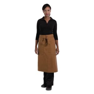 Chef Works Urban Rockford Canvas Bistro Apron Nutmeg