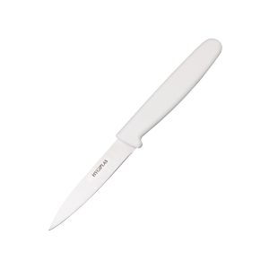 Blade length: 3". Weight: 20g. White for dairy