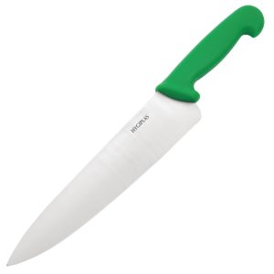 Blade length: 10". Weight: 190g. Green for salads and fruits