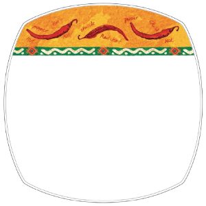 Churchill Salsa Square Plates 165mm (Pack of 12)