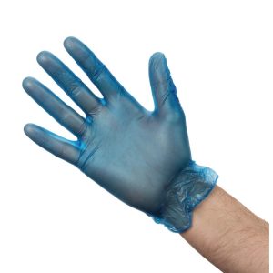 Vogue Powdered Vinyl Gloves L (Pack of 100)