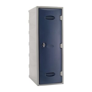 Extreme Plastic Single Door Locker Hasp and Staple Lock Blue 900mm