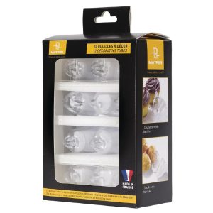 Matfer Bourgeat Piping Tube Assorted Set (Pack of 12)