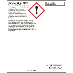 Carefree Stride 1000 Neutral Floor Cleaner Concentrate 5Ltr (2 Pack)