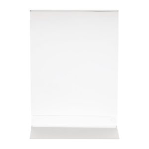 Olympia Upright Acrylic Menu Holder A4