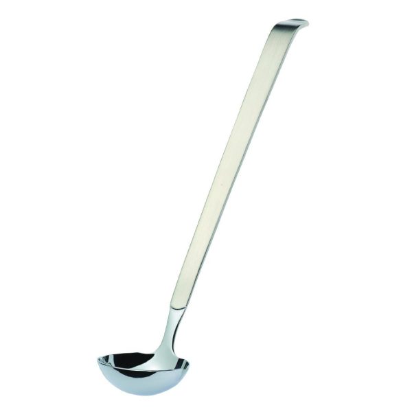 Stainless steel. Capacity: 1oz. Polished.