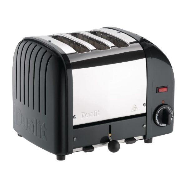 1.7kW. 3 Slots. Colour: Black
