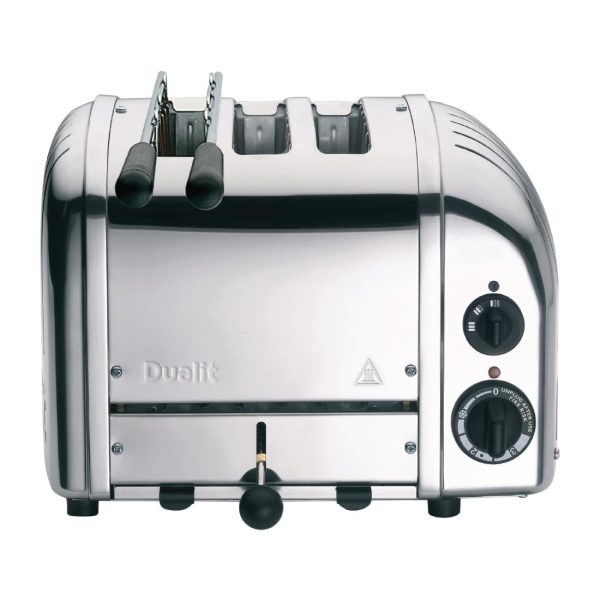 1.7kW. 3 Slots. Colour: Polished steel