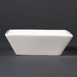 Lumina Fine China Square Bowls 140mm (Pack of 6)