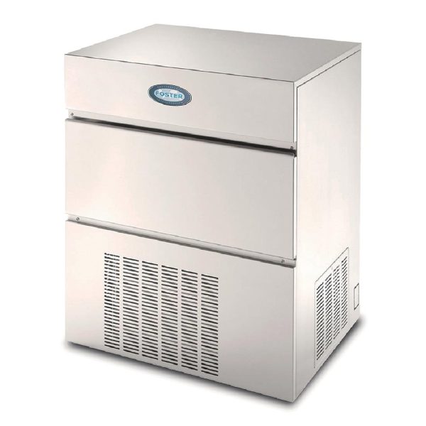 50kg/24hr Output. 25kg Storage. Stainless Steel Finish