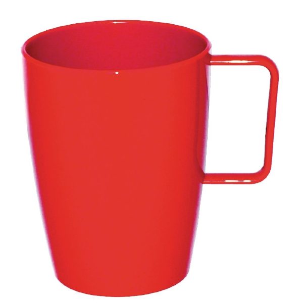 284ml. Red. Handled. Pack quantity: 12.