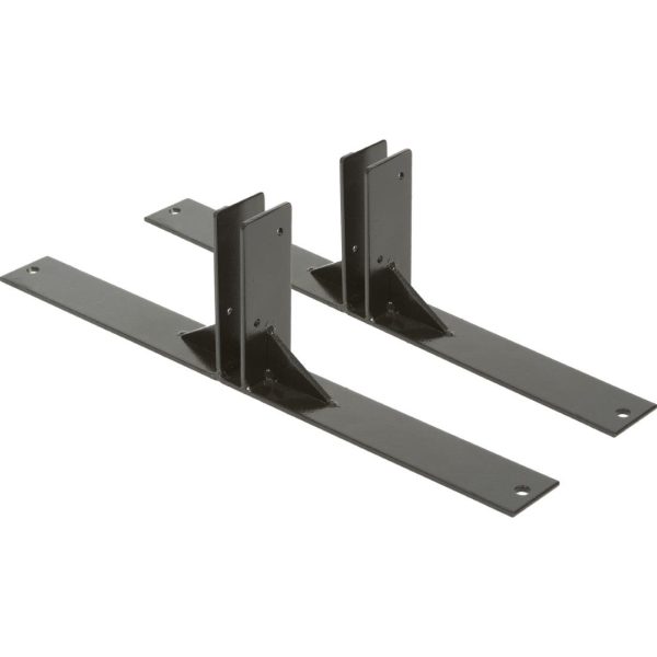 Steel. Pack quantity: 2.