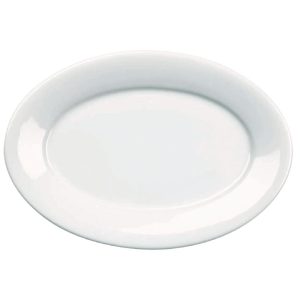 Churchill Art de Cuisine Menu Oval Plates 254mm (Pack of 6)