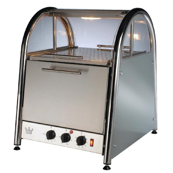 3 Tier. Capacity: 120 potatoes. Output: 60 8oz potatoes/hr