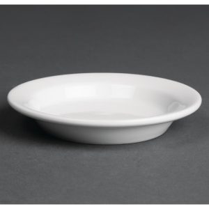 Royal Porcelain Classic White Butter Dishes (Pack of 48)