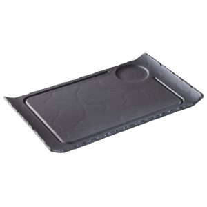 Revol Basalt Hamburger Plates 330mm (Pack of 3)