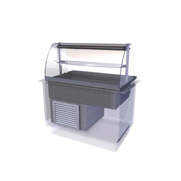 3x 1/1 GN Capacity. 1175mm Wide