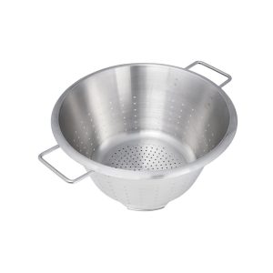 DeBuyer Stainless Steel Conical Colander With Two Handles 36cm