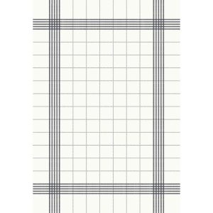 Duni Bistro Compostable Towel Napkins Granite Grey Check 380 x 540mm