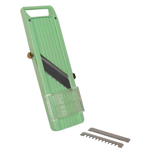Safety guard and interchangeable blades included.
