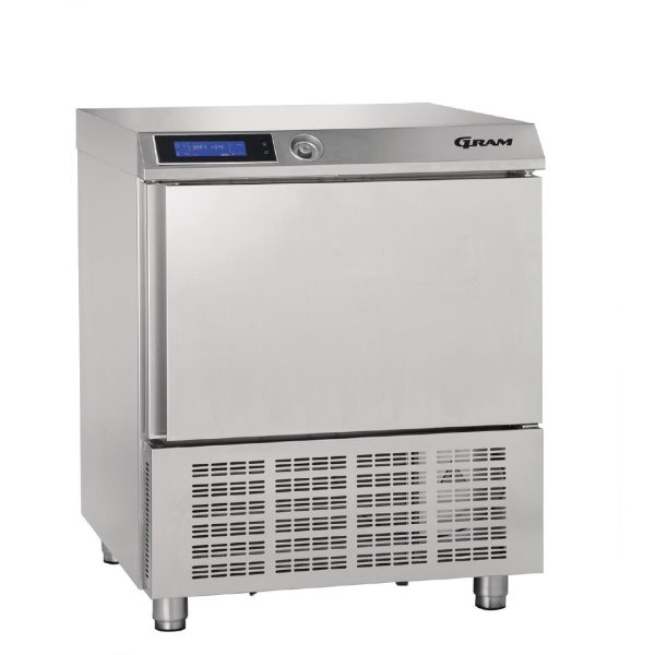St/St ext/int. Capacity: 22kg chill / 13kg freeze . 5 X 1/1 GN