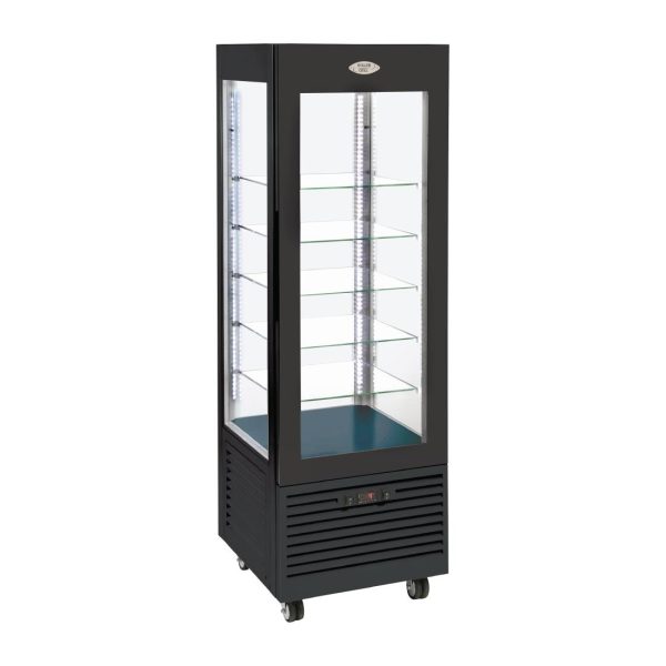 800w. 5 Shelves. Black