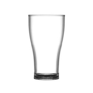 BBP Polycarbonate Nucleated Viking Pint Glasses CE Marked (Pack of 24)