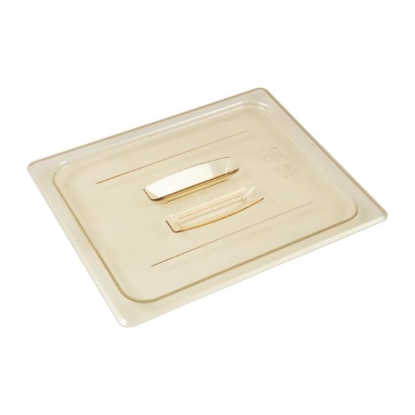 GN 1/2 cover with handle. Fits Cambro High Heat GN1/2 food pans