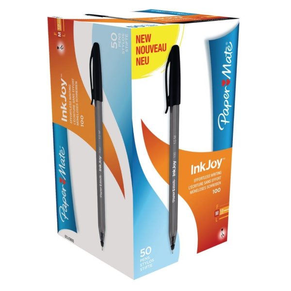 Black capped pens