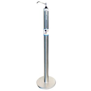 Tournus Alcohol Gel Sanitising Post and Dispenser