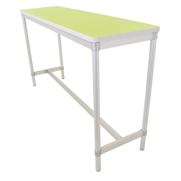 Aluminium Frame. Bright Green Top. 1010(H) x 500(W) x 1800(D)mm