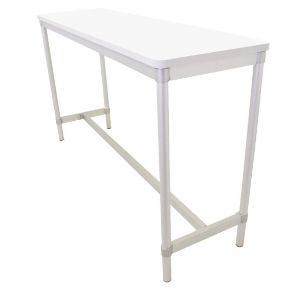 Aluminium Frame. White Top. 1010(H) x 500(W) x 1800(D)mm
