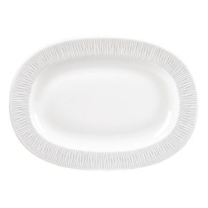 Churchill Bamboo Oval Dish Medium Rimmed 279mm (Pack of 6)