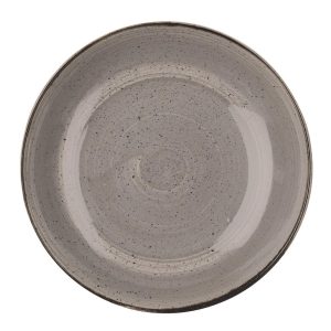 Churchill Stonecast Round Coupe Bowl Peppercorn Grey 315mm (Pack of 6)