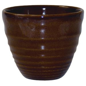 Churchill Bit on the Side Brown Ripple Chip Mugs 284ml (Pack of 12)