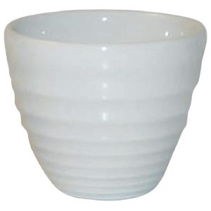 Churchill Bit on the Side White Ripple Dip Pots 114ml (Pack of 12)