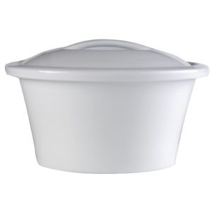 Churchill Art de Cuisine Sizzle Individual Casserole Dishes with Lids 370ml (Pack of 6)