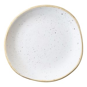 Churchill Stonecast Round Plate Barley White 186mm (Pack of 12)