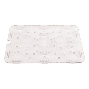Cambro Polycarbonate 1/2 Gastronorm Pan Drain Shelf