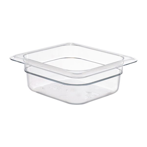 Capacity: 1Ltr. GN 1/6. Sixth Size. Depth: 65mm