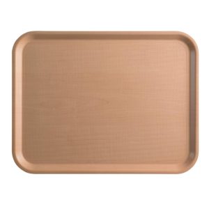 Cambro Mykonos Laminate Canteen Tray Birch 380mm
