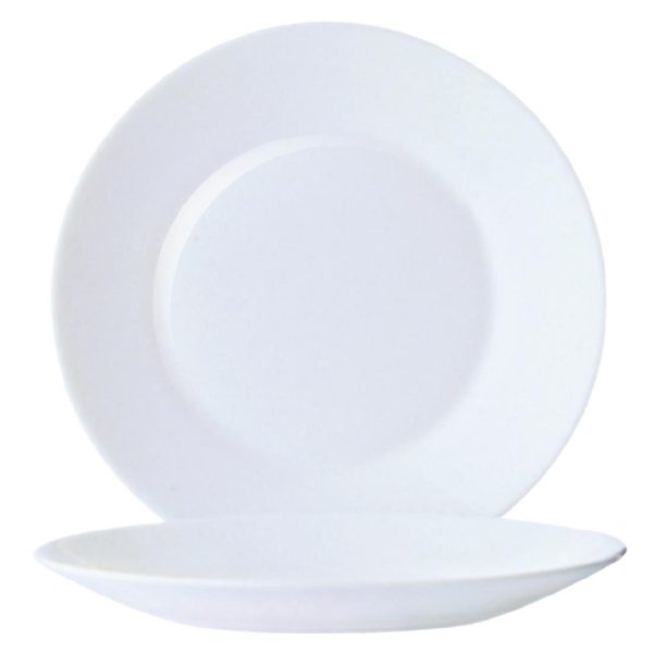 155(Ø)mm/ 6 1/8". White. Pack quantity: 6.