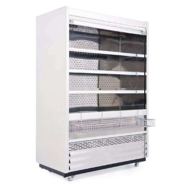 White Finish. 3 Shelves. Model: R180-WCS