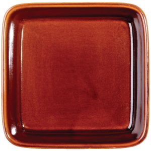Churchill Rustics Simmer Square Deli Dishes 180mm (Pack of 6)
