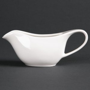 Lumina Fine China Sauce Boats 95ml 3.3oz (Pack of 6)