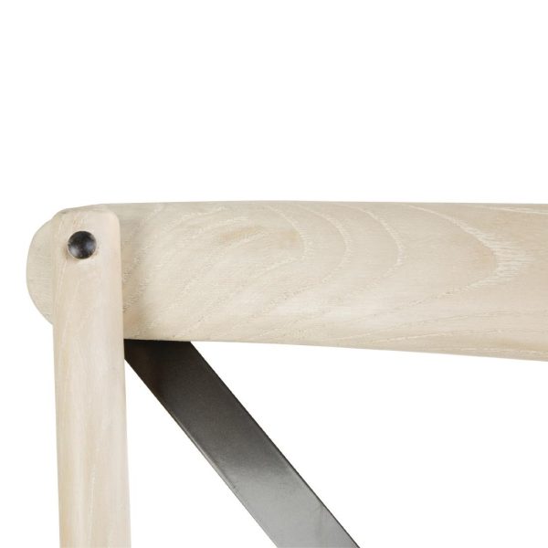 Oak Frame. Rattan Seat. Seat Height: 470mm