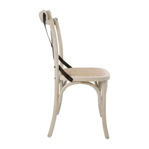 Oak Frame. Rattan Seat. Seat Height: 470mm