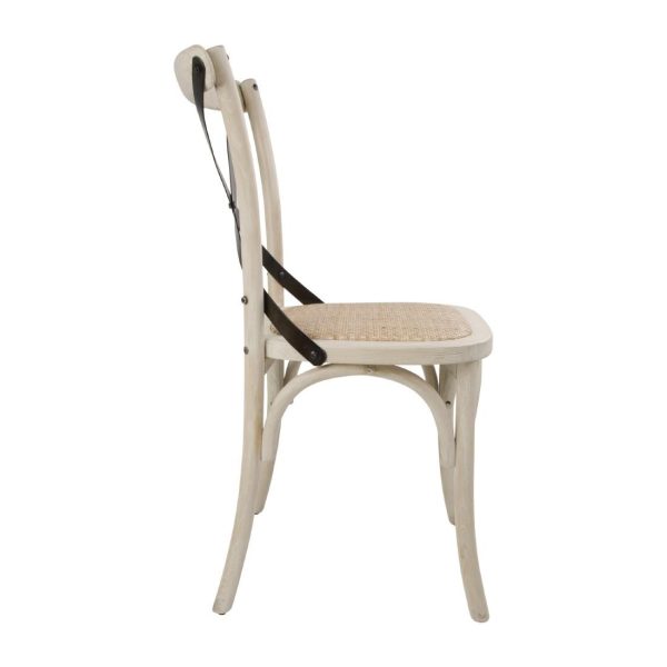 Oak Frame. Rattan Seat. Seat Height: 470mm