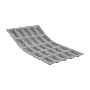 DeBuyer Elastomoule Silicone Mould 25 Mini Financier 105ml Each